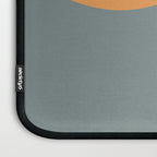 Fish Trio - Minimalist Mid-Century Slate Blue Orange Brown Cream Laptop Sleeve Gallery Image 3