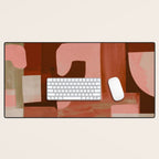 Geometric Collage 11 Desk Mat Gallery Image 1