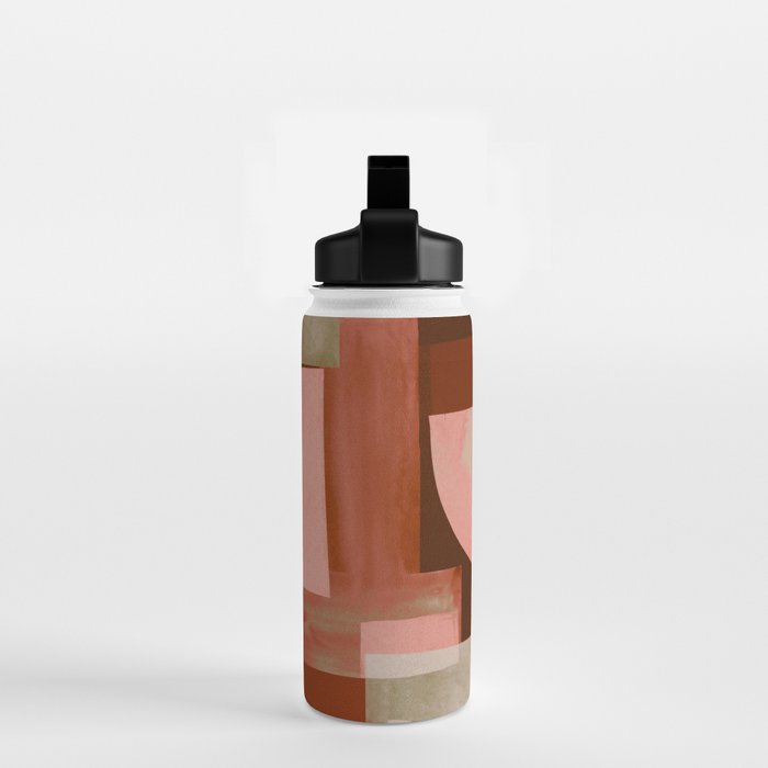 Geometric Collage 11 Water Bottle Gallery Image 2