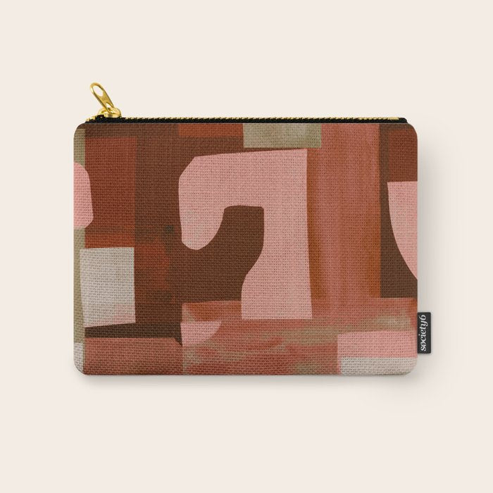 Geometric Collage 11 Carry All Pouch Gallery Image 1