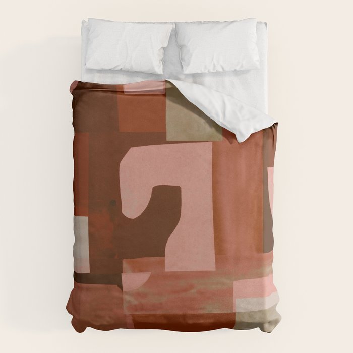 Geometric Collage 11 Duvet Cover Gallery Image 6