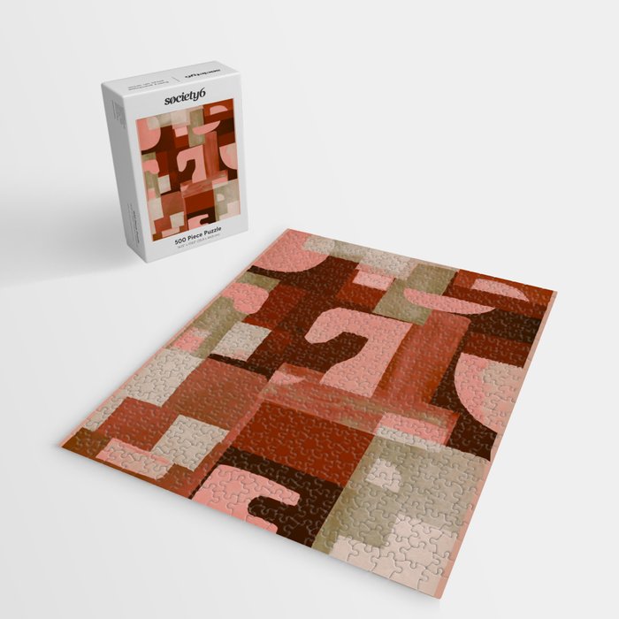 Geometric Collage 11 Jigsaw Puzzle Gallery Image 2