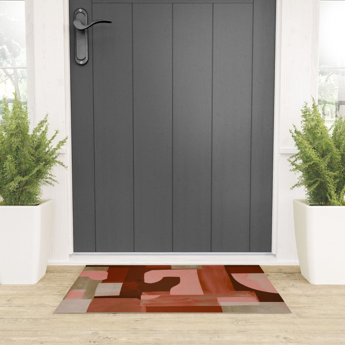 Geometric Collage 11 Welcome Mat Gallery Image 3