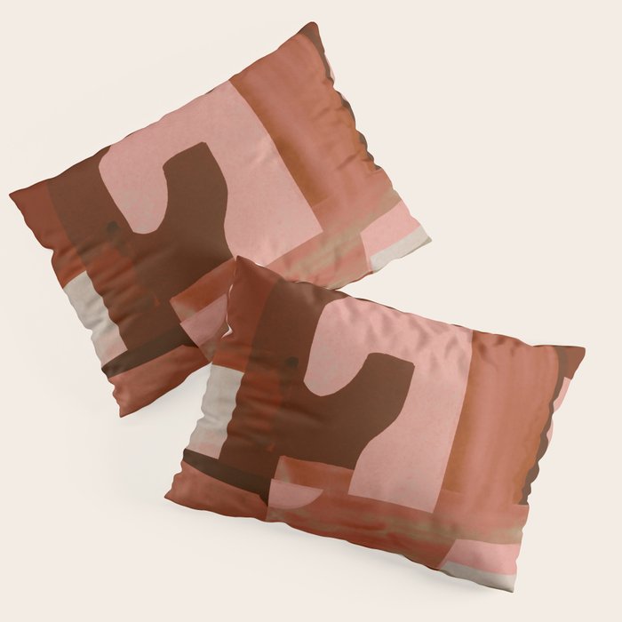 Geometric Collage 11 Pillow Sham Gallery Image 3