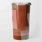 Geometric Collage 11 Travel Mug Gallery Image 2