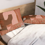 Geometric Collage 11 Pillow Sham Gallery Image 2