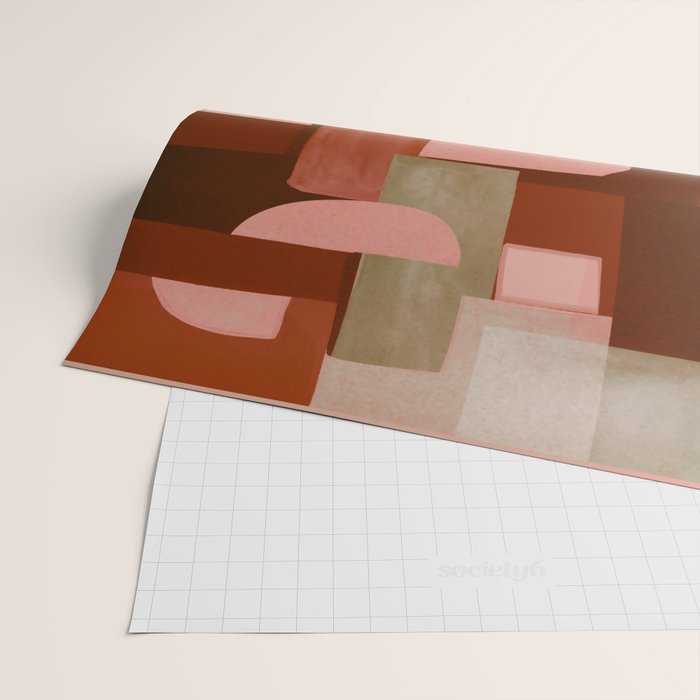 Geometric Collage 11 Wrapping Paper Gallery Image 2