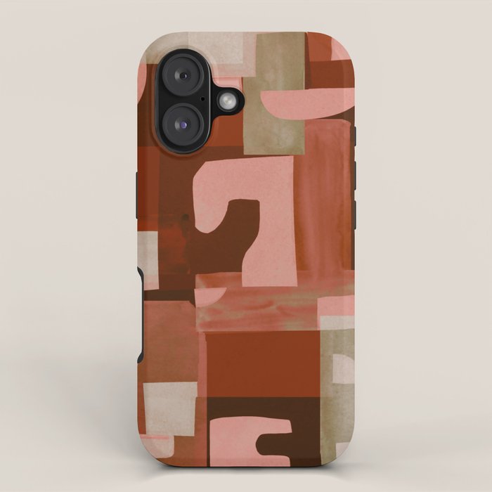 Geometric Collage 11 iPhone Case Gallery Image 1
