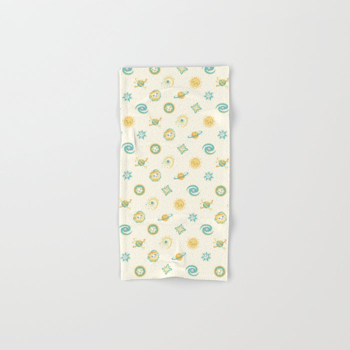 Pastel space pattern Bath Towel Gallery Image 1