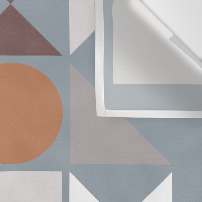 Mid Century Modern Geometric 17 Wall Tapestry Gallery Image 3