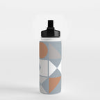 Mid Century Modern Geometric 17 Water Bottle Gallery Image 2