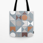 Mid Century Modern Geometric 17 Tote Bag Gallery Image 1