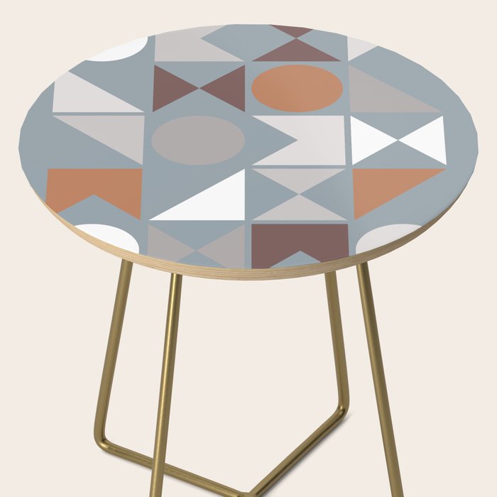 Mid Century Modern Geometric 17 Side Table Gallery Image 2