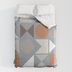 Mid Century Modern Geometric 17 Duvet Cover Gallery Image 6
