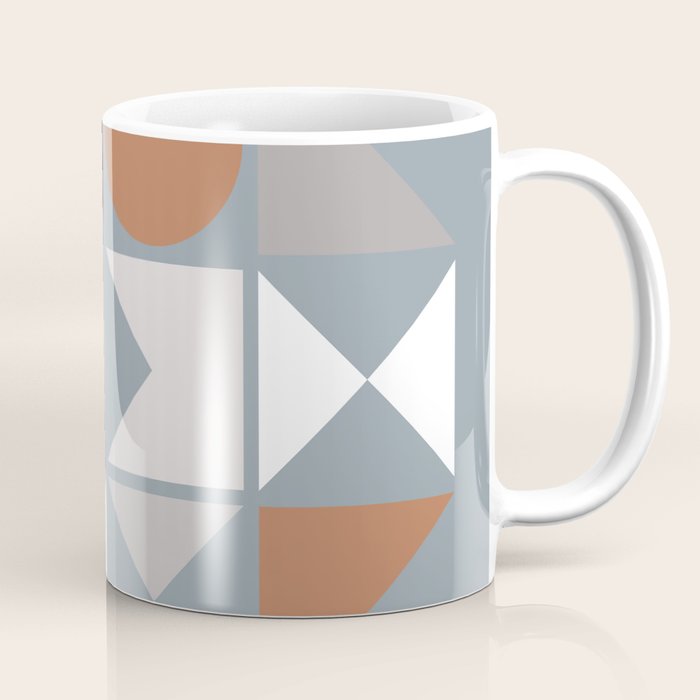 Mid Century Modern Geometric 17 Coffee Mug Gallery Image 1