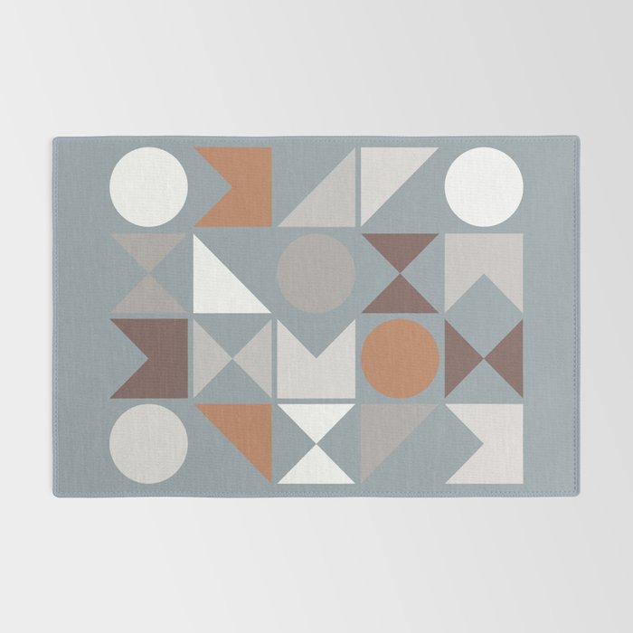Mid Century Modern Geometric 17 Rug Gallery Image 2