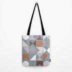 Mid Century Modern Geometric 17 Tote Bag Gallery Image 2