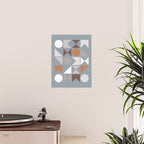 Mid Century Modern Geometric 17 Poster Gallery Image 2