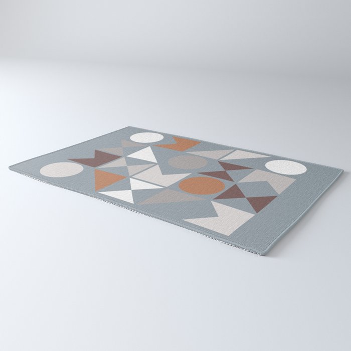 Mid Century Modern Geometric 17 Rug Gallery Image 3