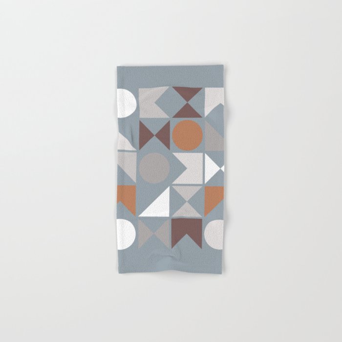 Mid Century Modern Geometric 17 Bath Towel Gallery Image 1