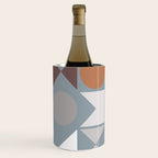 Mid Century Modern Geometric 17 Wine Chiller Gallery Image 1