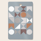 Mid Century Modern Geometric 17 Cutting Board Gallery Image 1