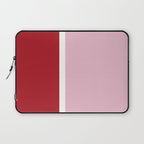 Color Block IV Pink Red Laptop Sleeve Gallery Image 1