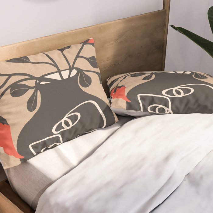 Whispers in Bloom 3 Pillow Sham Gallery Image 2