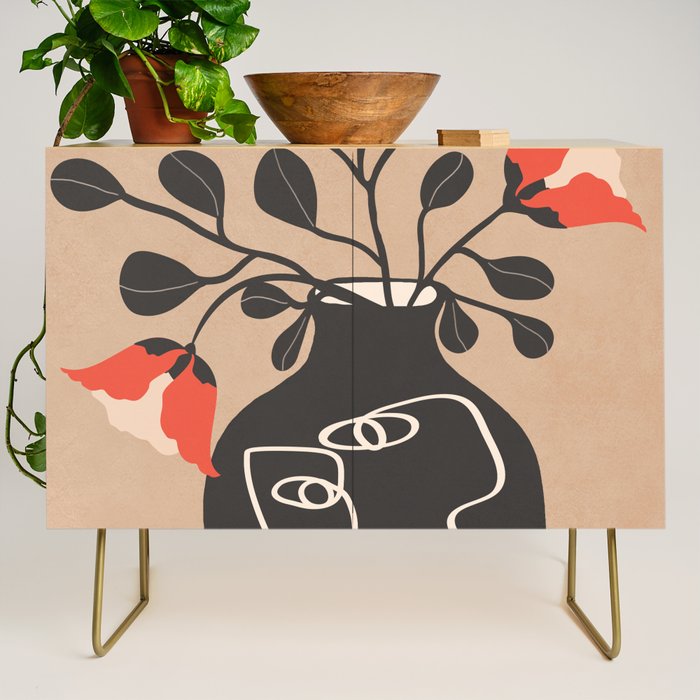 Whispers in Bloom 3 Credenza Gallery Image 1