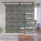 Strawberry Thief by William Morris Wall Mural Gallery Image 1