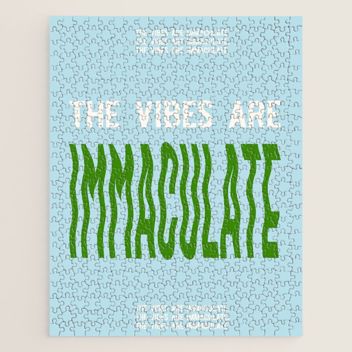 Immaculate Vibes Jigsaw Puzzle Gallery Image 1