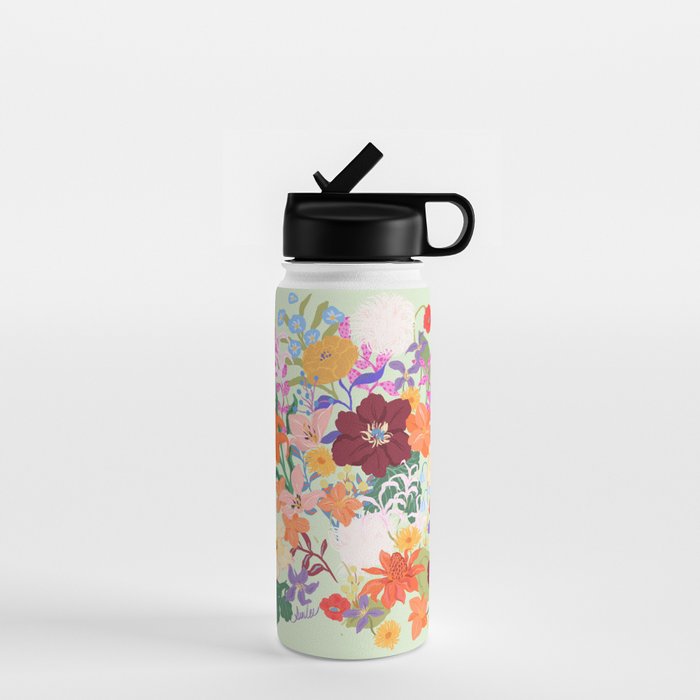 Splendid Flowers Water Bottle Gallery Image 1