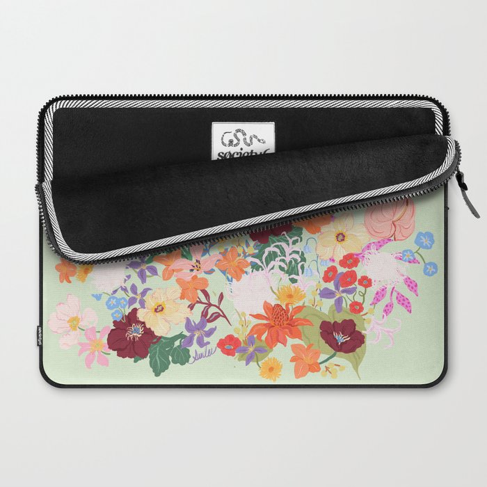 Splendid Flowers Laptop Sleeve Gallery Image 2