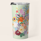 Splendid Flowers Travel Mug Gallery Image 3