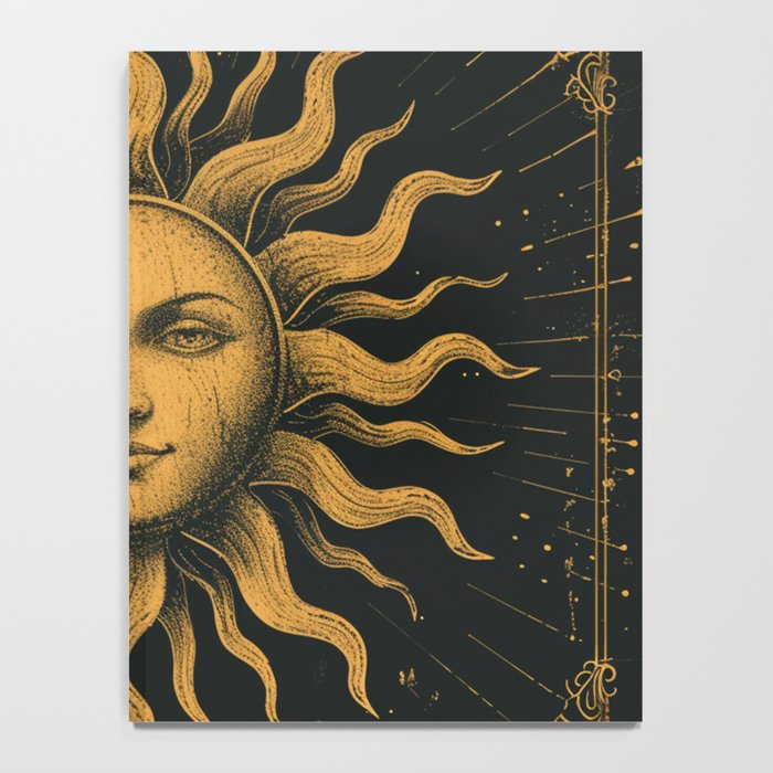 Mystical Sun Notebook Gallery Image 4
