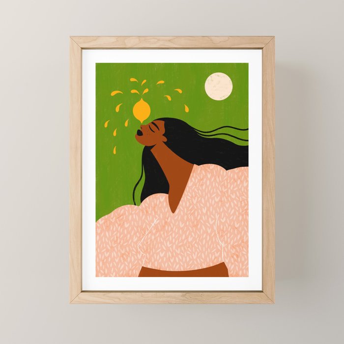 Lemon Squeezy Mini Art Print Gallery Image 1