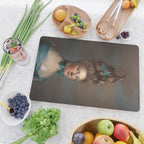 Upside Down Girl Cutting Board Gallery Image 2