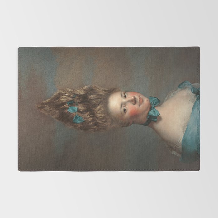 Upside Down Girl Rug Gallery Image 2