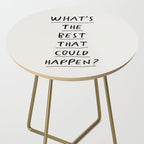 What's The Best That Could Happen Side Table Gallery Image 2