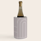 Deco Geometric 04 Grey Wine Chiller Gallery Image 3