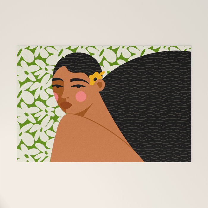 Tropical Chic - Portrait Welcome Mat Gallery Image 1