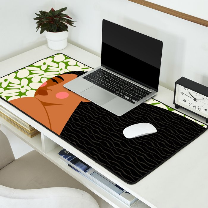 Tropical Chic - Portrait Desk Mat Gallery Image 2