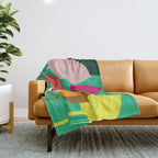 hosta 2 Throw Blanket Gallery Image 1
