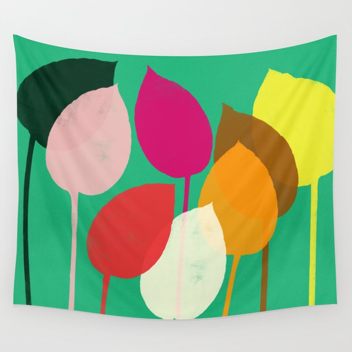 hosta 2 Wall Tapestry Gallery Image 4