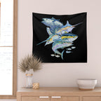 Saltwater Fish Wall Tapestry Gallery Image 2