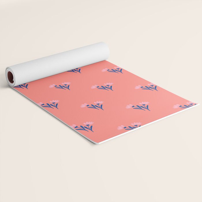 Ditsy floral pattern Yoga Mat Gallery Image 2
