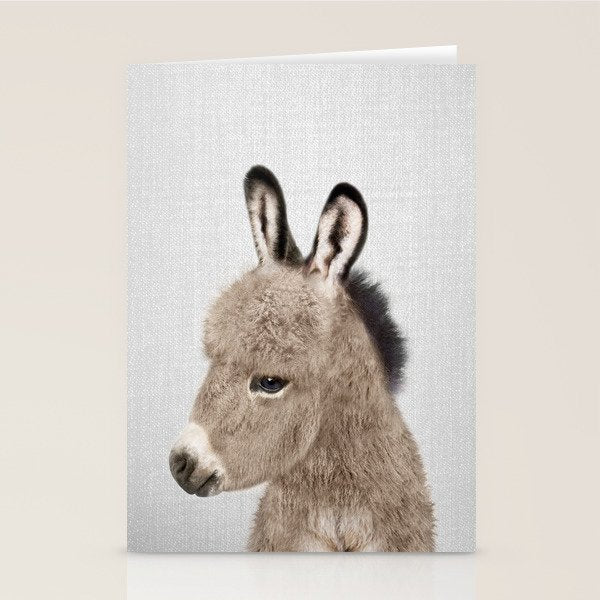 Donkey - Colorful Stationery Card Gallery Image 1