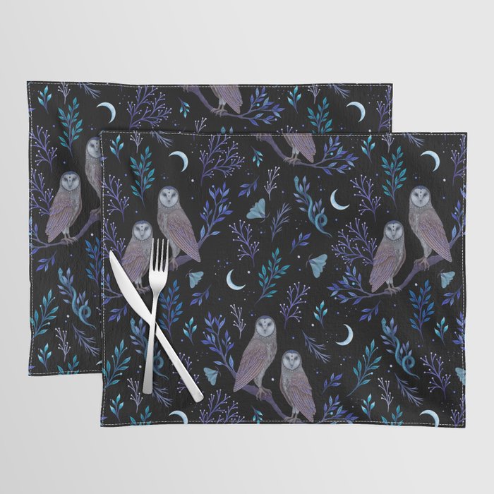 Owls in the Moonlight Placemat Gallery Image 1