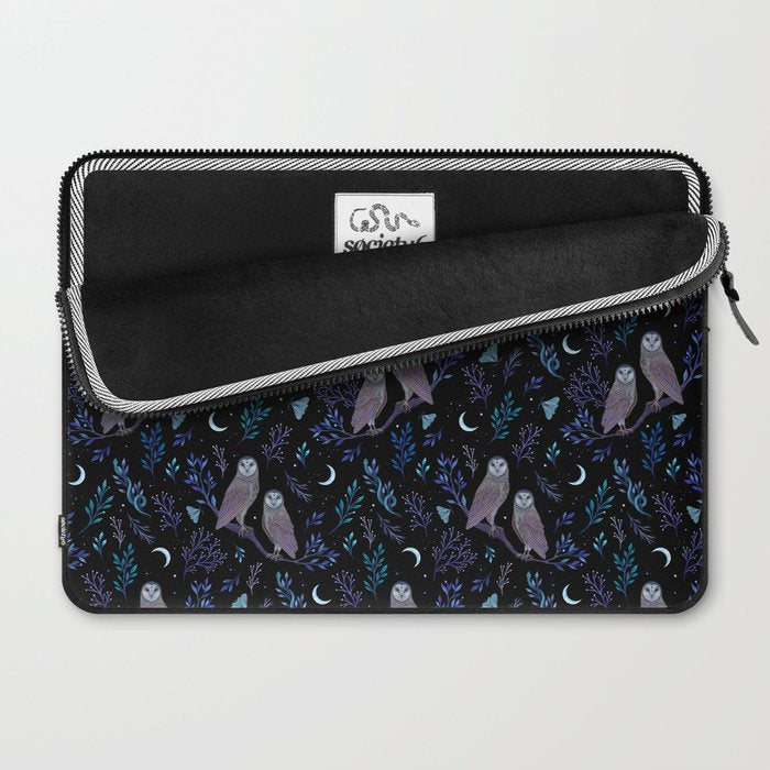 Owls in the Moonlight Laptop Sleeve Gallery Image 2