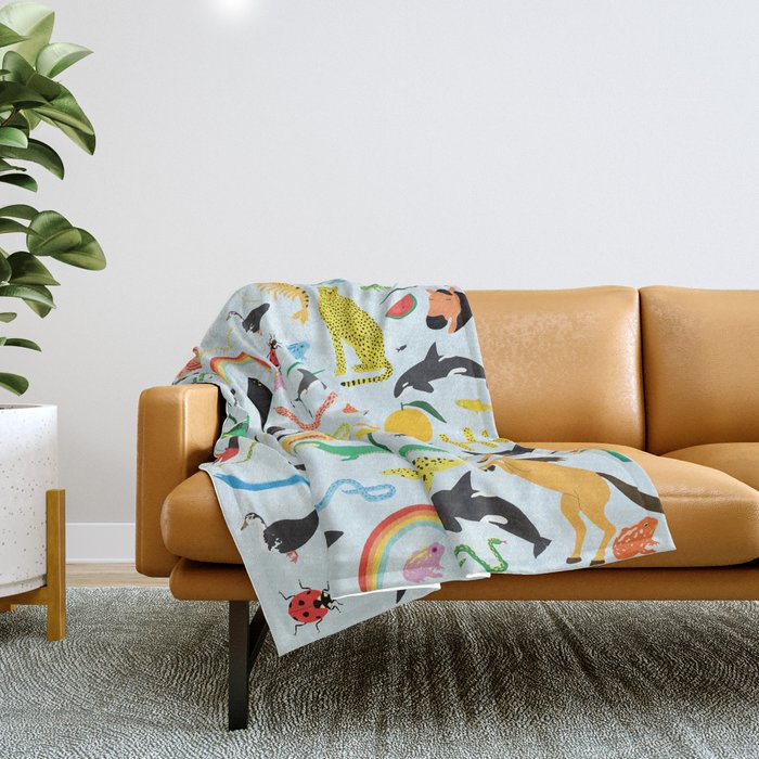 Everyone is Invited Throw Blanket Gallery Image 1